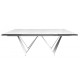 Fjord Silver Shadow стіл розкладний кераміка 200-300 см