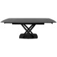 Infinity Black Marble стіл розкладна кераміка 140-200 см