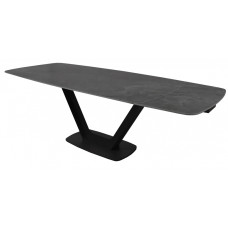 Force Dark Mystic Grey стіл розкладна кераміка 160-240 см