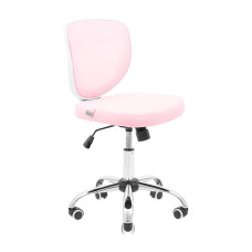 Кресло Лео Хром M-1 (Tilt) Розовый