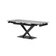 Керамічний стіл TML-809 айс грей + чорний