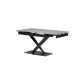 Керамічний стіл TML-809 айс грей + чорний