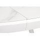 Керамічний стіл TML-875 білий мармур