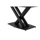 Керамічний стіл TML-817 чорний онікс + чорний