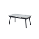 Керамічний стіл TM-88 вайт клауд + чорний