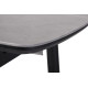 Керамічний стіл TM-87-1 айс грей + чорний