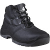 Ботинки защитные рабочие jumper3 s1p, delta plus черный размер 39
