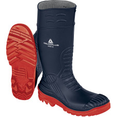 Сапоги защитные пвх для экстремальных нагрузок с защитной стелькой и подноском iron-s5 src delta plus синие размер 42