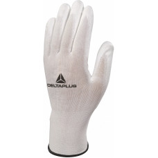 Перчатки защитные с неполным полиуретановым покрытием для точных работ VE702P Delta Plus размер 9