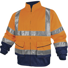 Куртка робоча PHVE2 Delta Plus світловідбиваюча сигнальна помаранчевий розмір L