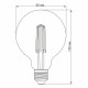 Led лампа videx filament g95fad 7w e27 2200k дімерна бронза