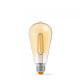 Led лампа videx filament st64fa 10w e27 2200k бронза