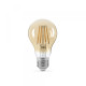 Led лампа titanum filament a60 7w e27 2200k бронза