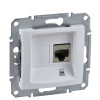 Комп'ютерна розетка RJ45 UTP 6 sedna білий