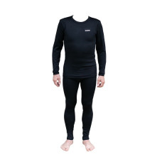 Термобелье мужское Tramp Warm Soft комплект (футболка+штаны) черный UTRUM-019-black, UTRUM-019-black-S/M