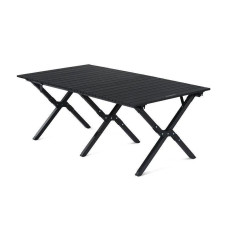 Розкладний стіл великий Naturehike CNK2300JU010, алюміній, чорний
