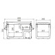 Компресорний автохолодильник Alpicool CF35 (31 літр). До -20℃. Живлення 12, 24, 220 вольт