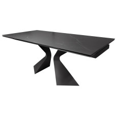 Duna Black Marble стіл розкладний кераміка 180-260 см