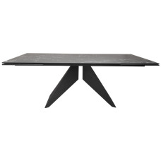 Sapphire Black Marble стіл розкладний кераміка 200-300 см