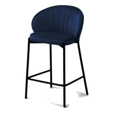 Laguna стілець напівбарний синій