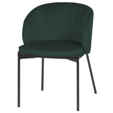 Laguna стілець обідній зелений велюр