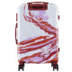 Валіза Semi Line 24" (M) White/Red Print (T5654-2)