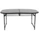 Стіл Bo-Camp Northgate Oval 150x80 cm Black/Grey (1404188)