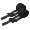 Бинти для боксу PowerPlay 3046 Чорні NYLON (2.5 м)