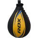 Пневмогруша боксерська RDX 2Y Boxing Speed Ball Leather Multi Yellow/Blue