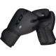 Боксерские перчатки RDX F6 Kara Matte Black 6 унций (капа в комплекте)
