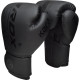 Боксерские перчатки RDX F6 Kara Matte Black 6 унций (капа в комплекте)