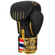 Боксерські рукавиці Phantom Muay Thai Black Gold 12 унцій (Бинти 4м. в подарунок)