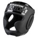 Боксерский шлем Phantom APEX Full Face Black (капа в подарок)