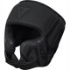 Боксерский шлем RDX T15 Noir Cheek Protector Matte Black L (капа в комплекте)