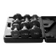 Набір гантелей в кейсі 9 кг. PowerPlay 4121 Fitness Dumbells (2шт.*1кг. 2шт.*1,5кг. 2шт.*2кг.)