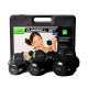 Набір гантелей в кейсі 9 кг. PowerPlay 4121 Fitness Dumbells (2шт.*1кг. 2шт.*1,5кг. 2шт.*2кг.)