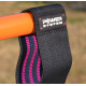 Тканева гумка для фітнесу та спорту Power System PS-4091 Booty Band LVL 1 Black/Pink (d_64 см. 18-23кг.)