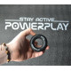 Еспандер кистьовий силіконовий PowerPlay PP-4324 Hand Grip Ring Hard 25 кг. Чорний