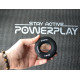 Еспандер кистьовий силіконовий PowerPlay PP-4330 Hand Grip Loops Hard 31.5-36 кг. Чорний