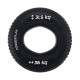 Еспандер кистьовий силіконовий PowerPlay PP-4330 Hand Grip Loops Hard 31.5-36 кг. Чорний