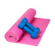 Килимок для йоги та фітнесу Power System PS-4014 PVC Fitness Yoga Mat Pink (173x61x0.6)