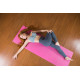 Килимок для йоги та фітнесу Power System PS-4014 PVC Fitness Yoga Mat Pink (173x61x0.6)