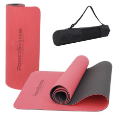 Килимок для йоги та фітнесу Power System PS-4060 TPE Yoga Mat Premium Red (183х61х0.6)