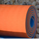 Килимок для йоги та фітнесу U-POWEX TPE Yoga mat Orange/Blue (183х61х0.6)