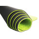 Килимок для йоги та фітнесу U-POWEX TPE Yoga mat Green/Black (183х61х0.6)