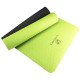 Килимок для йоги та фітнесу U-POWEX TPE Yoga mat Green/Black (183х61х0.6)