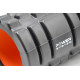 Масажний ролик (роллер) Power System PS-4050 Fitness Foam Roller Black/Orange (33x15см.)