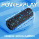 Масажний ролик (роллер) гладкий PowerPlay PP-4346 Mini EPP Foam Roller Чорно/Синій (15x5,3см.)