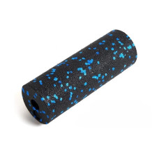 Масажний ролик (роллер) гладкий PowerPlay PP-4346 Mini EPP Foam Roller Чорно/Синій (15x5,3см.)