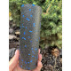 Масажний ролик (роллер) гладкий PowerPlay PP-4346 Mini EPP Foam Roller Чорно/Синій (15x5,3см.)